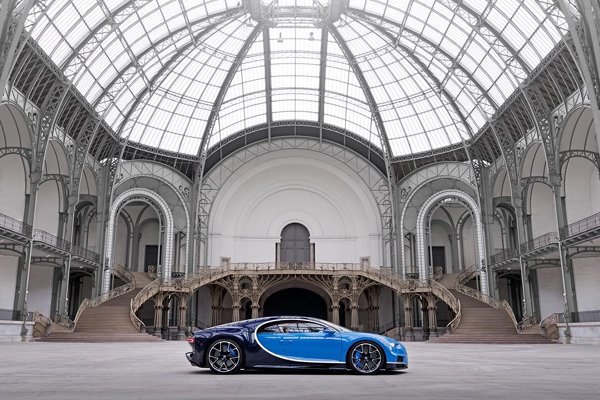 Les Bugatti Chiron et Vision GT à Pebble Beach