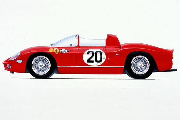 Une exceptionnelle Ferrari 275 P de 1964 aux enchères Artcurial 