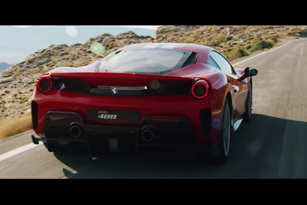 Ferrari 488 Pista : la vidéo officielle