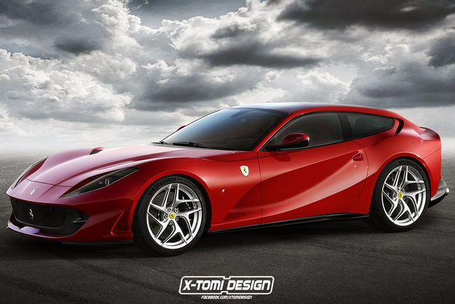 La Ferrari 812 Superfast revue par X-Tomi Design