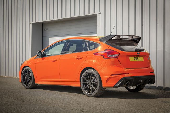 Ford Focus RS Heritage Edition : bouquet final