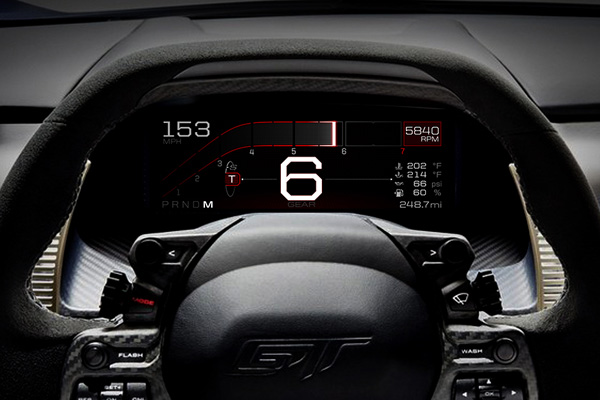 Ford GT : les modes de conduite détaillés