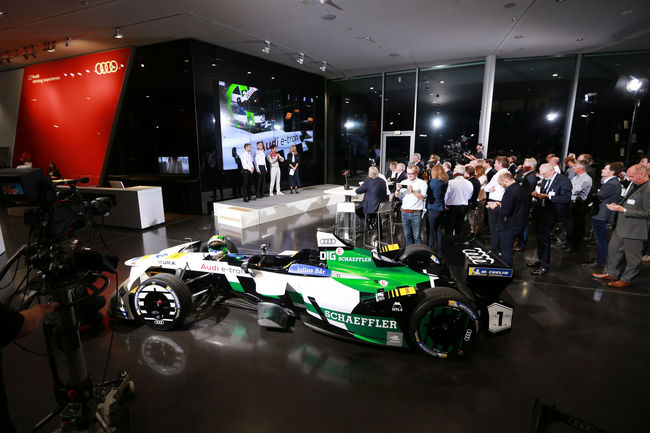Formule E : Audi dévoile son équipe