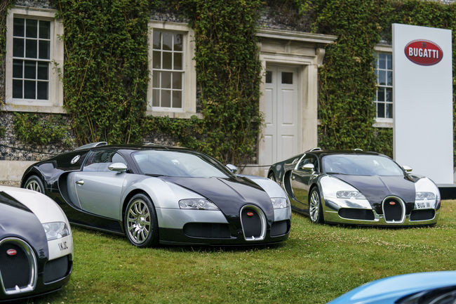 Goodwood : superbe plateau chez Bugatti