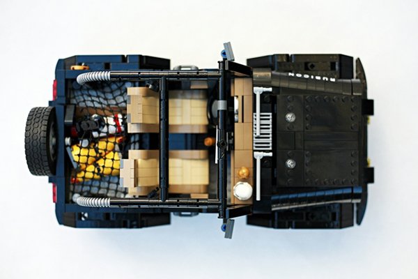 Une Jeep Wrangler Rubicon en Lego