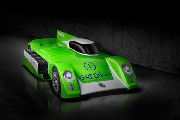 Le concept Panoz Racing GT-EV dévoilé au Mans