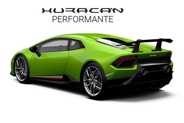 Configurez votre Lamborghini Huracan Performante