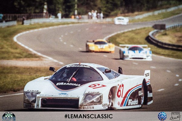 Le Mans Classic : 40 Group C en piste