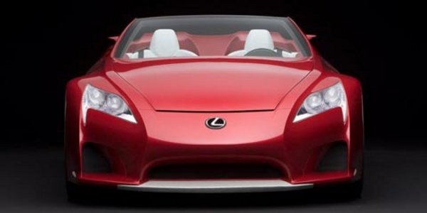 Red Lexus LFA, Lexus LFA Roadster