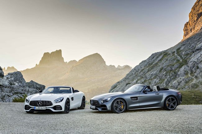 Nouvelles Mercedes-AMG GT et GT C Roadsters