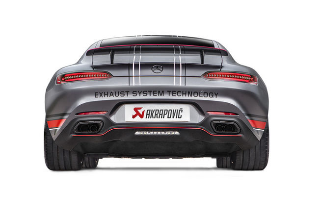 Nouvelle ligne Akrapovic pour les Mercedes-AMG GT et GT S
