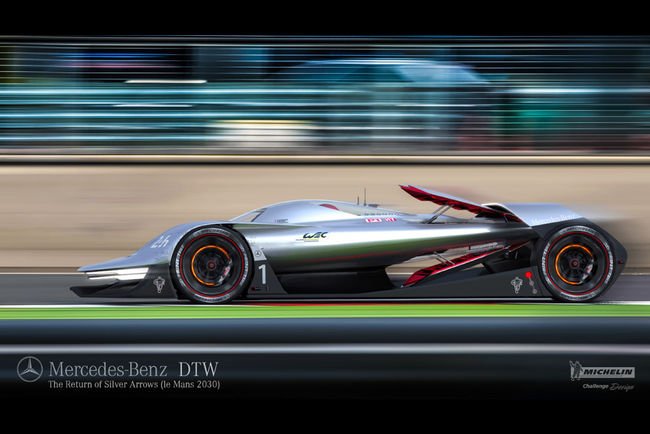 Concept Mercedes-Benz DTW : Le Mans 2030