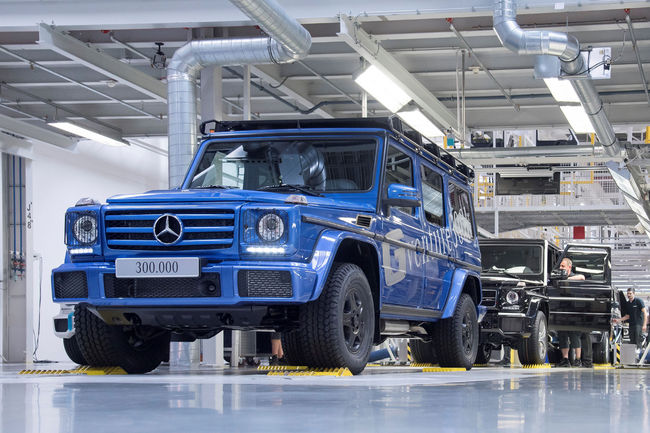 Production : le Mercedes Classe G franchit un nouveau cap