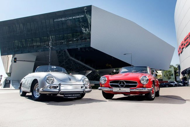 Les musées Porsche et Mercedes font cause commune
