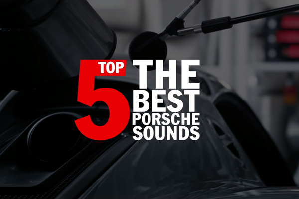 Porsche : le Top 5 des meilleurs sons