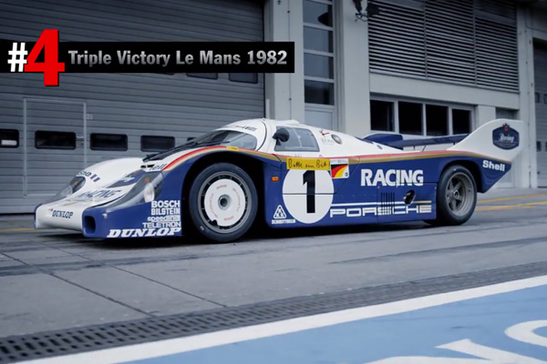 Porsche Top 5 : les plus belles réussites en piste