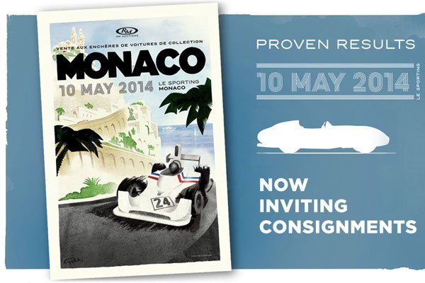 RM Auctions à Monaco le 10 mai 2014