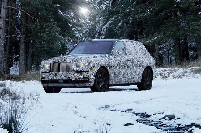 Rolls-Royce Cullinan : grand luxe