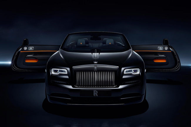 La Rolls-Royce Dawn Black Badge en approche