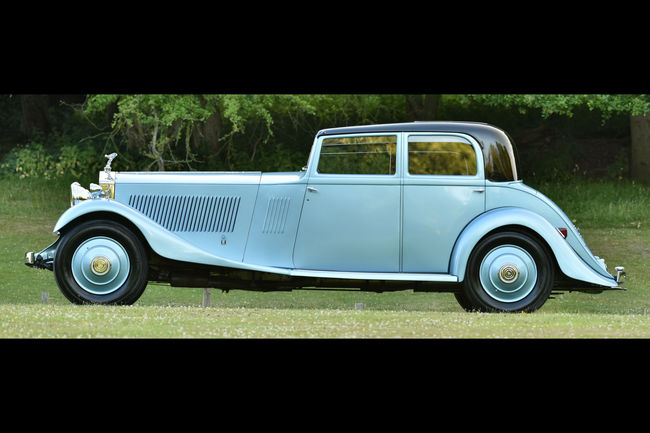 La Rolls-Royce Phantom II de Sir Malcolm Campbell s'expose
