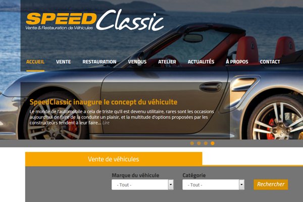 Speed Classic : vente et restauration de véhicules