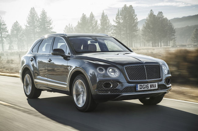 Ventes 2016 : Bentley maintient le cap