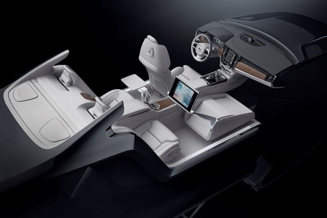 Le concept Volvo Lounge Console intégré à la S90 Excellence