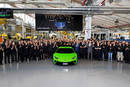 Lamborghini fête la 10 000ème Lamborghini Huracan produite