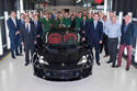 La première Evora 400 sortie de l'usine Lotus d'Hethel