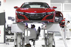 Acura NSX : lancement de la production en avril 