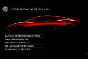 8C et GTV : la feuille de route Alfa Romeo pour les 4 ans à venir