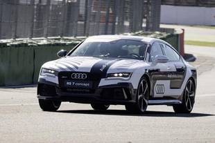 Pari réussi pour l'Audi RS7 piloted driving