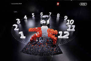 Une installation Lego inédite pour Audi