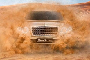 Bentley annonce son SUV sur Twitter