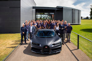 La 200ème Bugatti Chiron quitte les ateliers de Molsheim