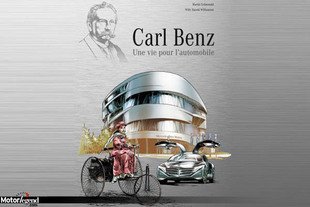La vie de Carl Benz en bande dessinée