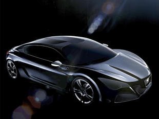 Peugeot : concept-car hybride au Mondial