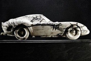 Ferrari 250 GTO en marbre par Lapicida