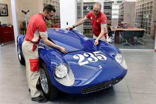 Une 500 Mondial Spyder restaurée par Ferrari Classiche