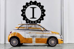 Star Wars : des Fiat 500 R2-D2 et BB-8 signées Garage Italia Customs