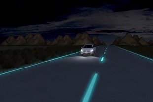 Glowing lines : l'autoroute s'illumine