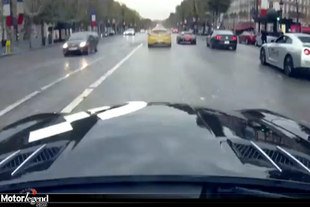 Gran Turismo 5 sur les Champs Elysées