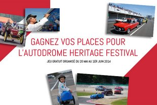 Gagnez vos entrées pour l'Autodrome Heritage Festival
