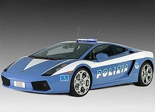 Une Lamborghini pour la police italienne