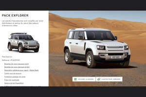 Configurez votre futur Land Rover Defender