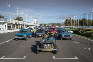 Land Rover a fêté les 50 ans du Range Rover à Goodwood