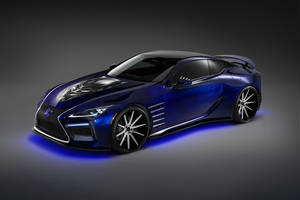 SEMA : Black Panther Inspired Lexus LC 