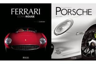 Livres : Ferrari, écrin rouge et Puissance Porsche
