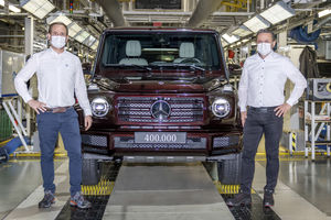 Le Mercedes-Benz Classe G passe le cap des 400 000 exemplaires produits