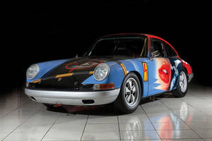 Une Porsche 911 Art Car par Peter Klasen chez RM Sotheby's
